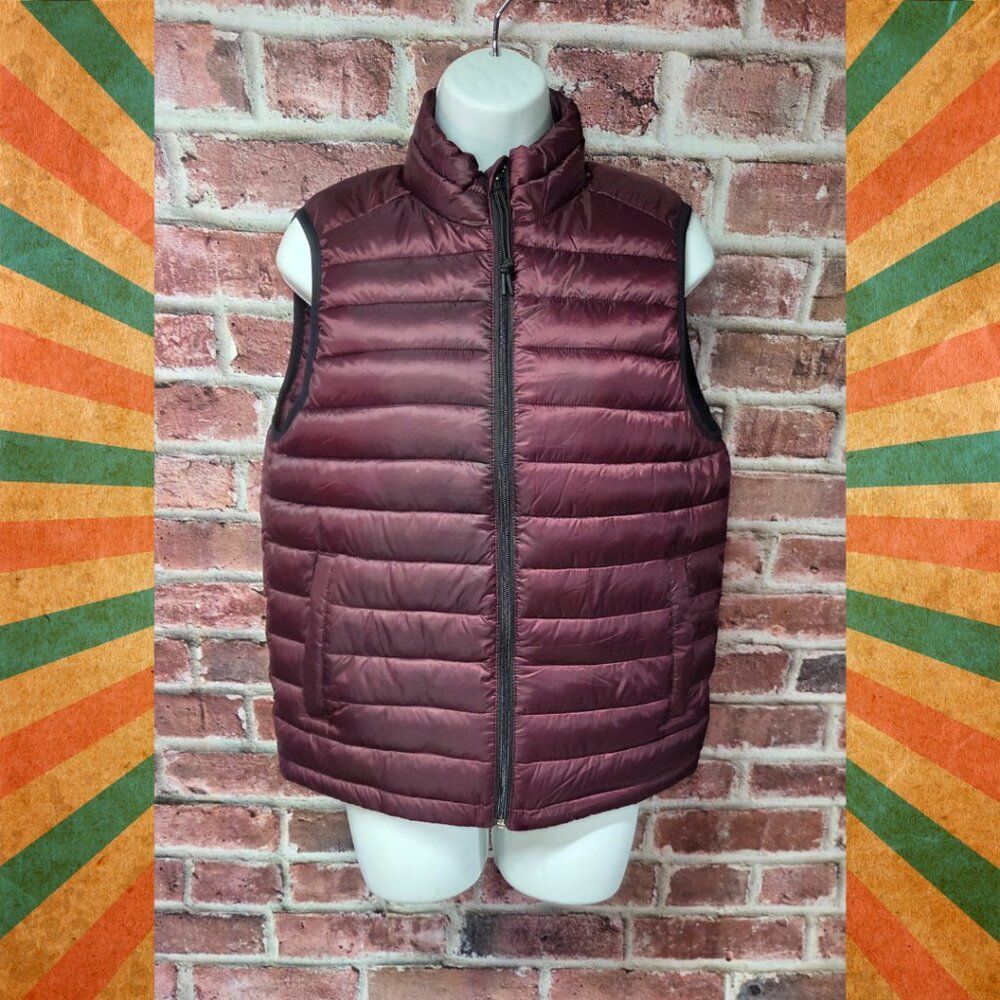 Women's AEROPOSTLE Full Zip Puffer‎ Vest XS